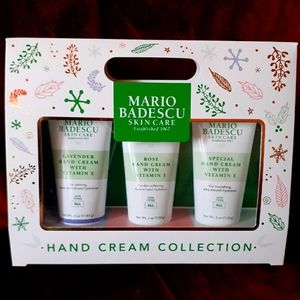 NIB*Mario Badescu hand cream trio collection